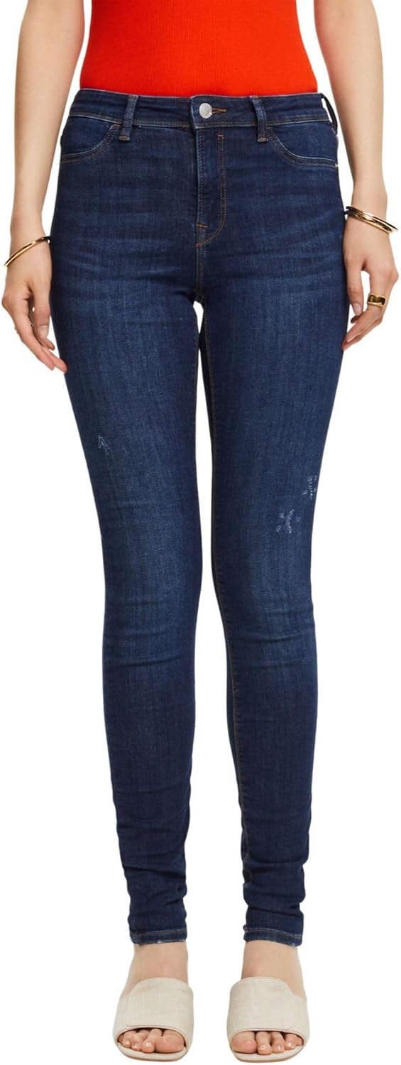 Esprit Damen Jeans Jeggings Skinny Fit 26W / 30L 902/Blue Medium Wash - New, 26W / 30L 902/Blue Medi