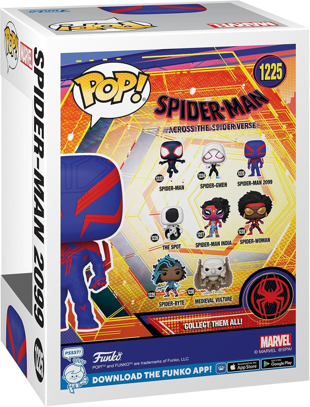 Funko Pop! Vinyl: Spider-Man : Across The Spider-Verse - Miguel O’Hara - Spider-Man 2099 - Spiderman