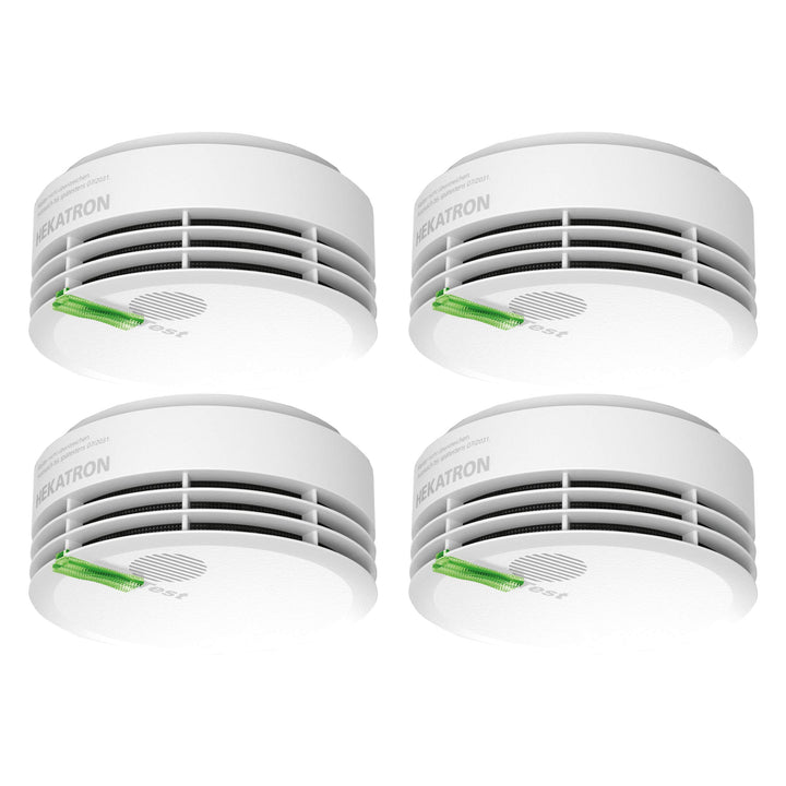 Hekatron 31-5000020-14-01 Rauchmelder Genius PLUS mit integrierter Batterie (10 Jahre Lebensdauer) –