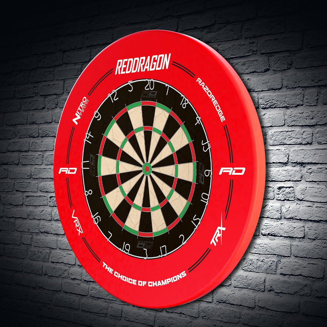 RED DRAGON Dartboard Surround, Red