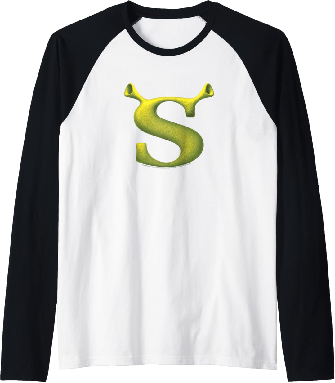 Shrek Initial Logo Poster Raglan