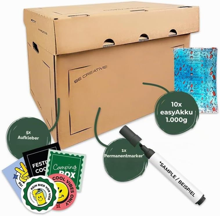 Kühlbox Maxi - die Kühlbox mit 53l Nutzvolumen inkl. easyAkku