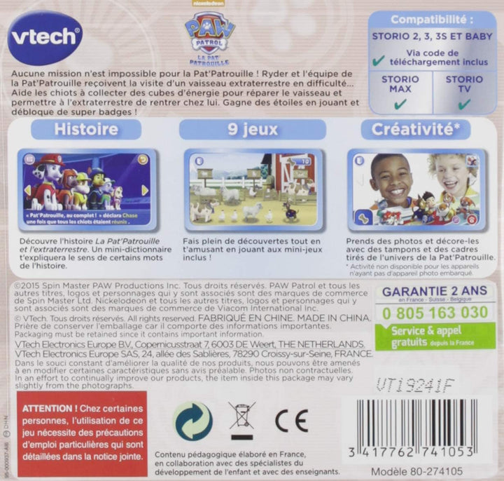 Vtech – 272005 Music for Storio Tablet – HD, Paw Patrol by Vtech, Paw Patrol