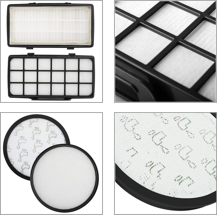 2 Stück HEPA-Filter Set für Rowenta Silence Force Cyclonic 4AAAA RO7611 RO7612 RO7643 RO7647 RO7649