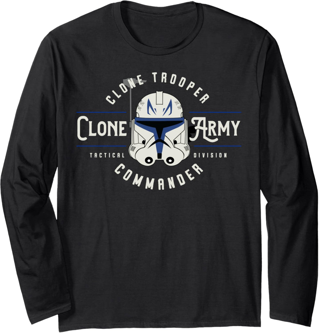 Star Wars Clone Army Emblem Langarmshirt