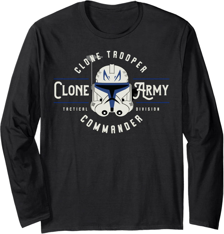 Star Wars Clone Army Emblem Langarmshirt