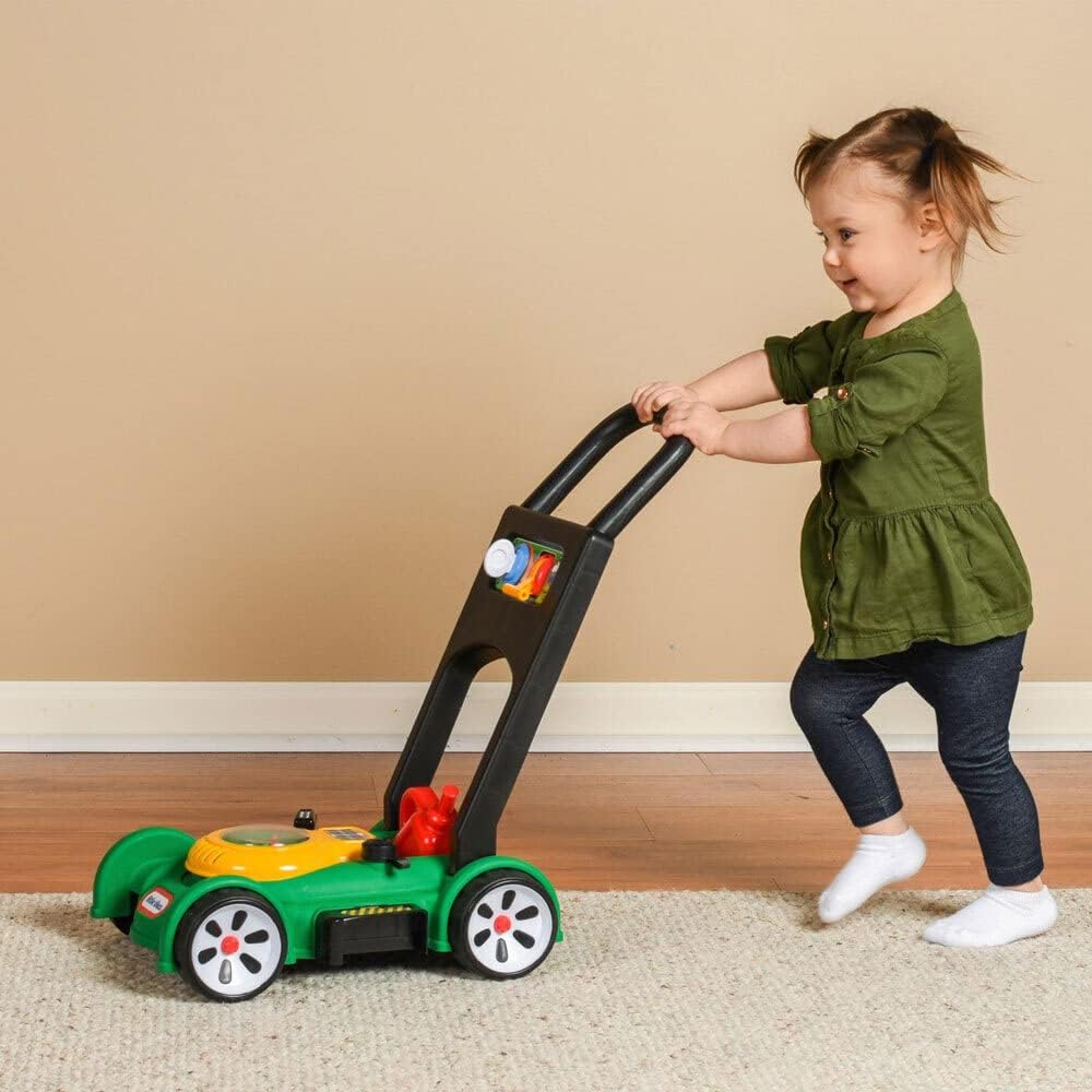 Little Tikes Gas n' Go Mower - Realistischer Rasenmäher für das Spielen im Freien - Kinderspielzeug
