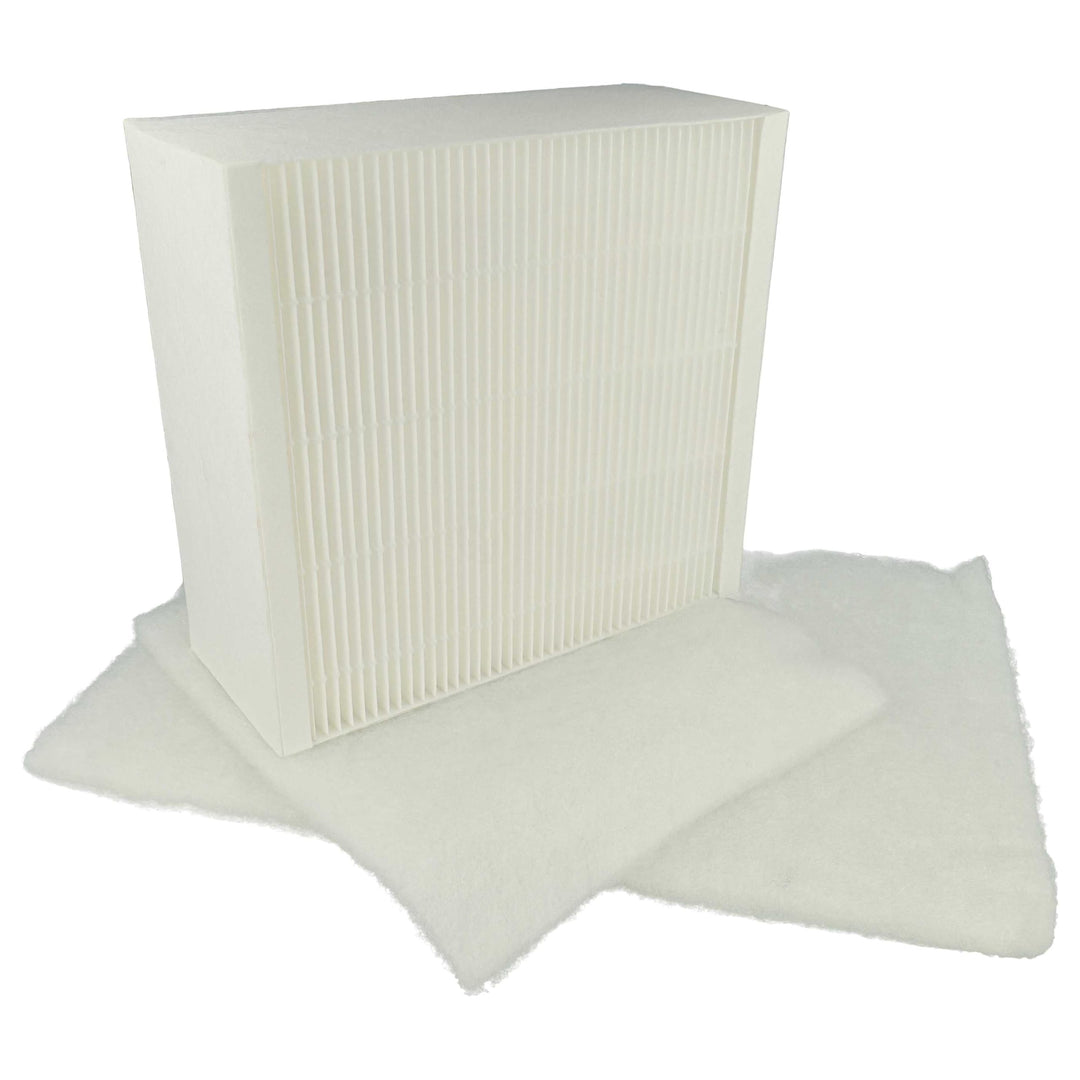 vhbw Filter-Set kompatibel mit Vallox ValloPlus 350 MV, 350 SC, 350 SE Luftbefeuchter, Luftreiniger