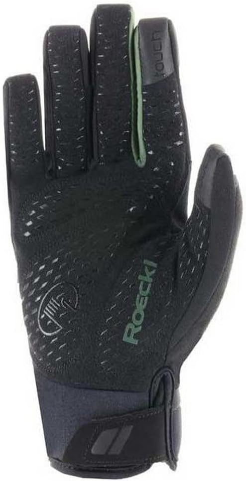 Roeckl Ranten Winter Fahrrad Handschuhe lang schwarz/grün 2023 6, 6