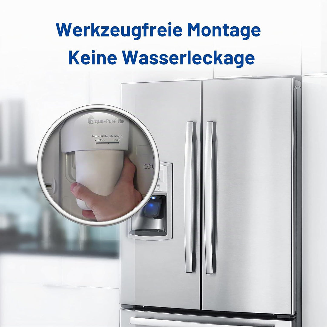 AQUACREST DA29-00003G Kühlschrank Wasserfilter, Kompatibel mit Samsung Aqua Pure Plus DA29-00003G, D