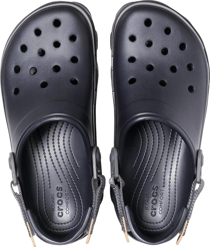 Crocs Unisex Classic All Terrain Clogs 36/37 EU Schwarz, 36/37 EU Schwarz