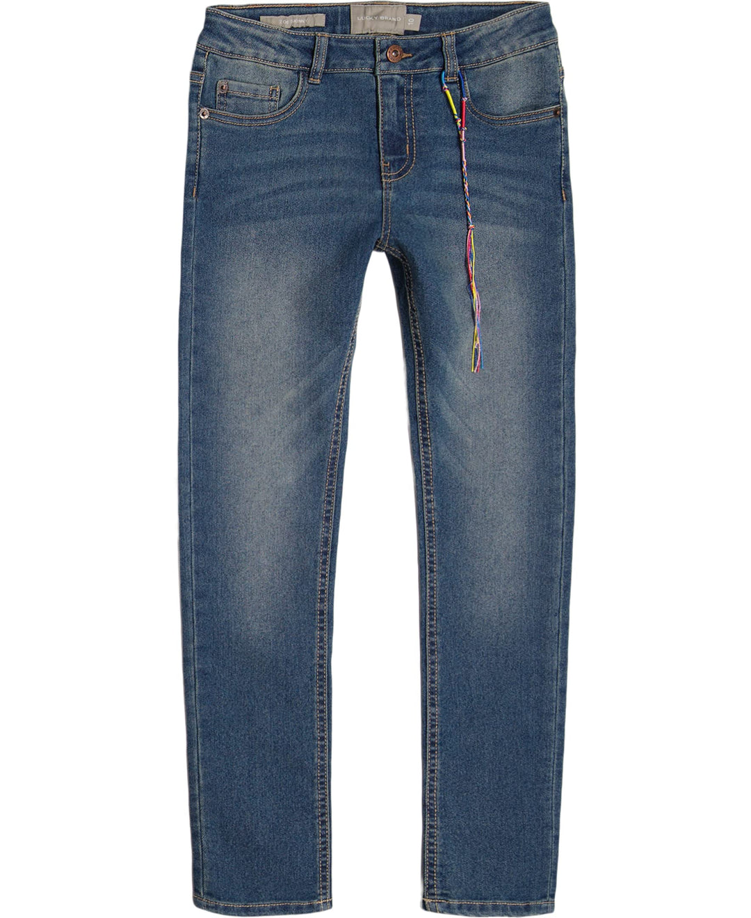 Lucky Brand Mädchen Jeans Zoe 5-Pocket Skinny Fit Stretch Denim Jeans 7 Ada Zoe, 7 Ada Zoe