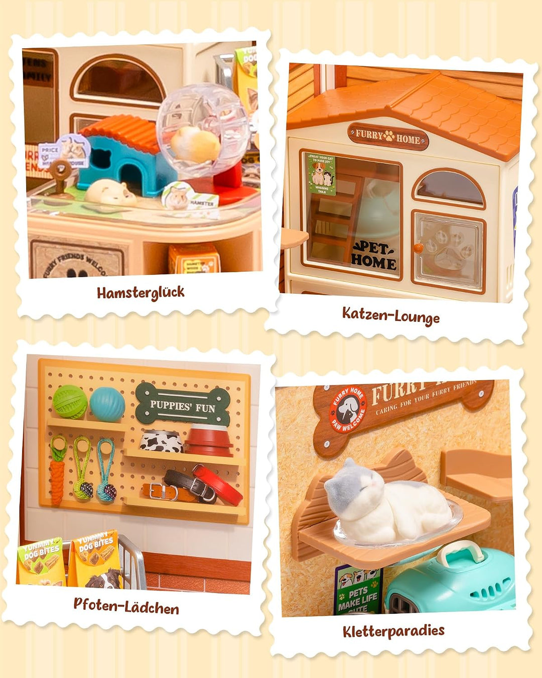Rolife Super Creator DIY Miniature House Miniatur Haus Bausatz Selber Bauen Deko für Schreibtisch Bü