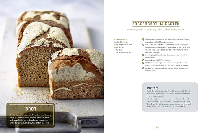 Brot backen in Perfektion mit Sauerteig - Das Plötz-Prinzip! - Vollendete Ergebnisse statt Experimen