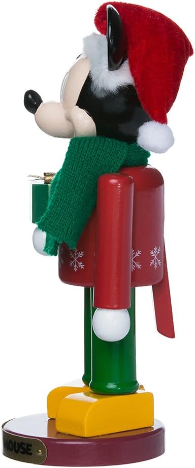 Kurt S. Adler 10-Inch Nutcracker Kurt Adler Nussknacker, Mickey Mouse, 25,4 cm, Mehrfarbig, Standard