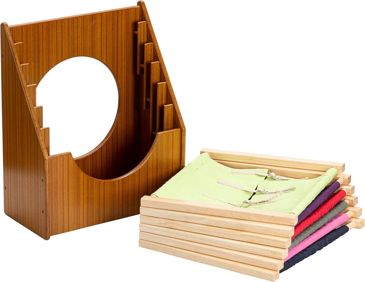 Betzold Lernrahmen-Set Verschlüsse – Montessori-Lernmaterial ab 3 Jahren Lernen Mit Halter, Mit Halt