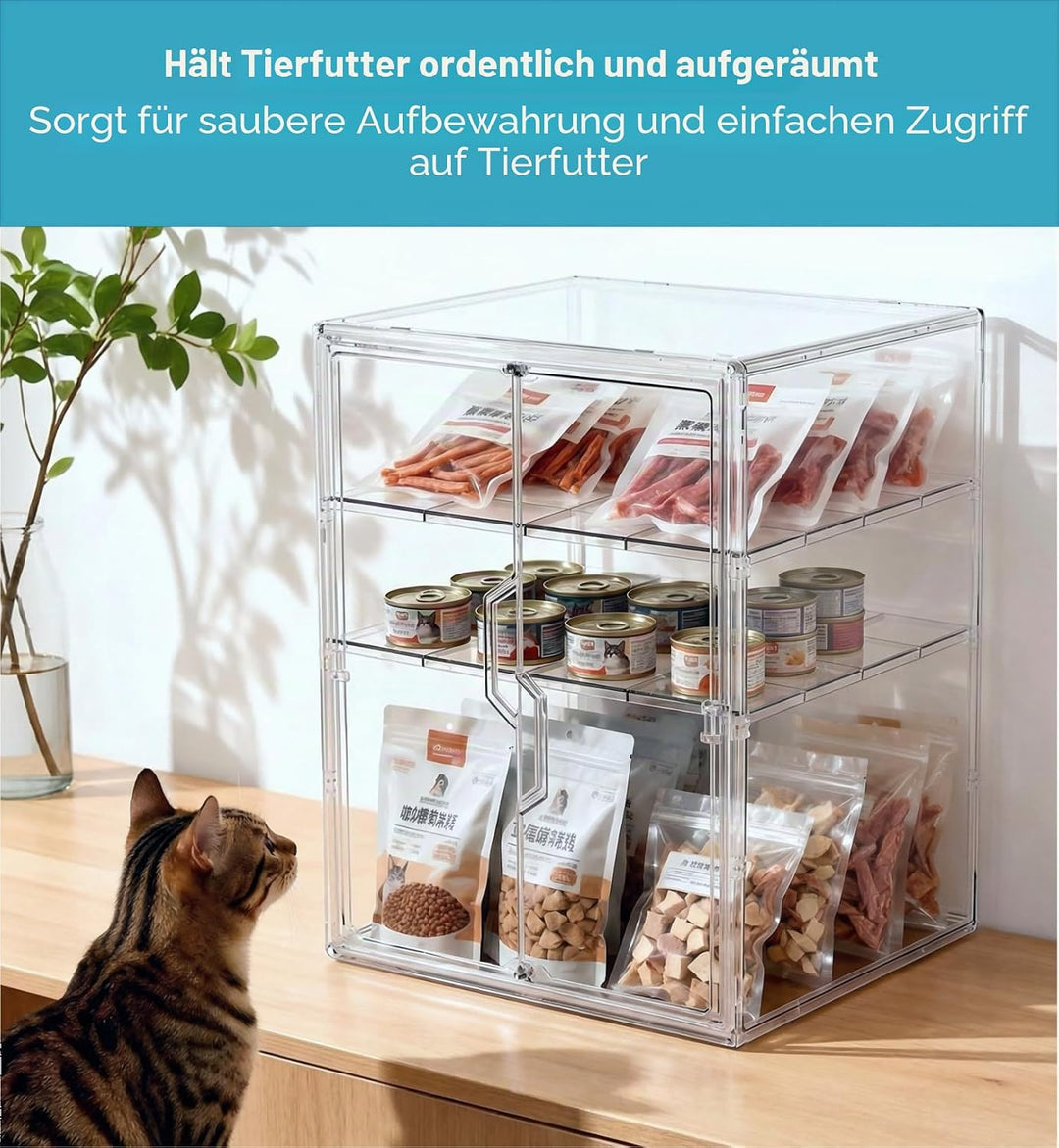Schminktisch Organizer, Präsentations-Aufbewahrungsschrank, staubdichter Organizer für Make-up, Haus
