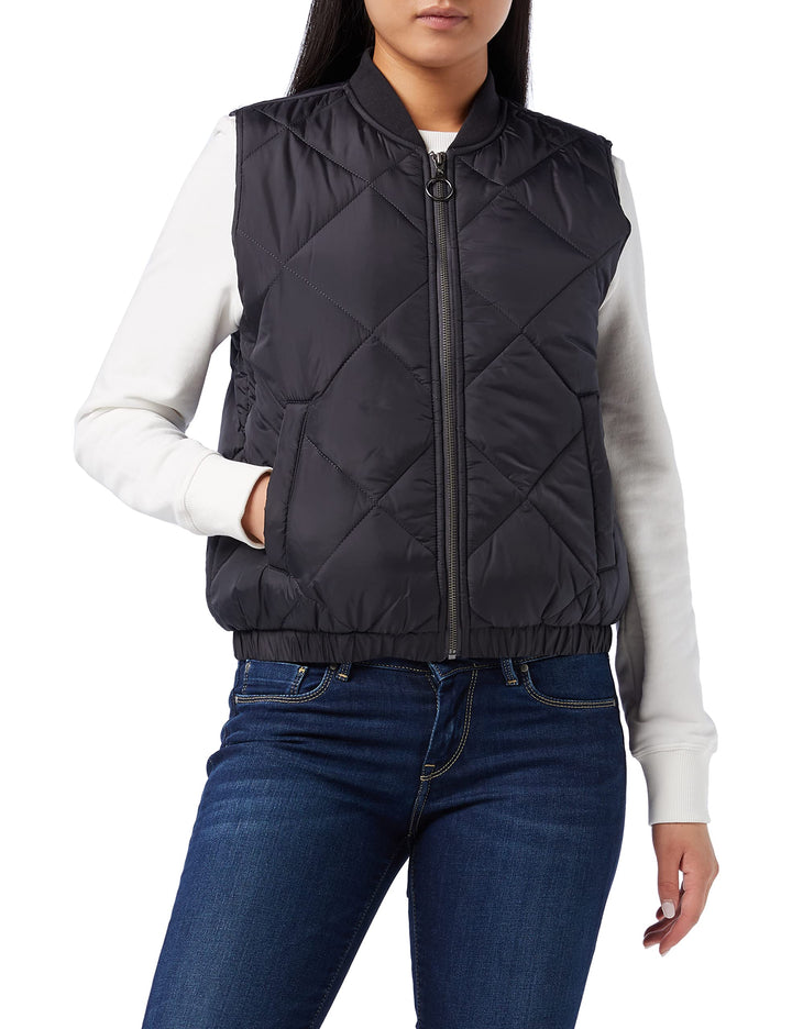 MUSTANG Damen Holly Vest XL Ebony 4086, XL Ebony 4086