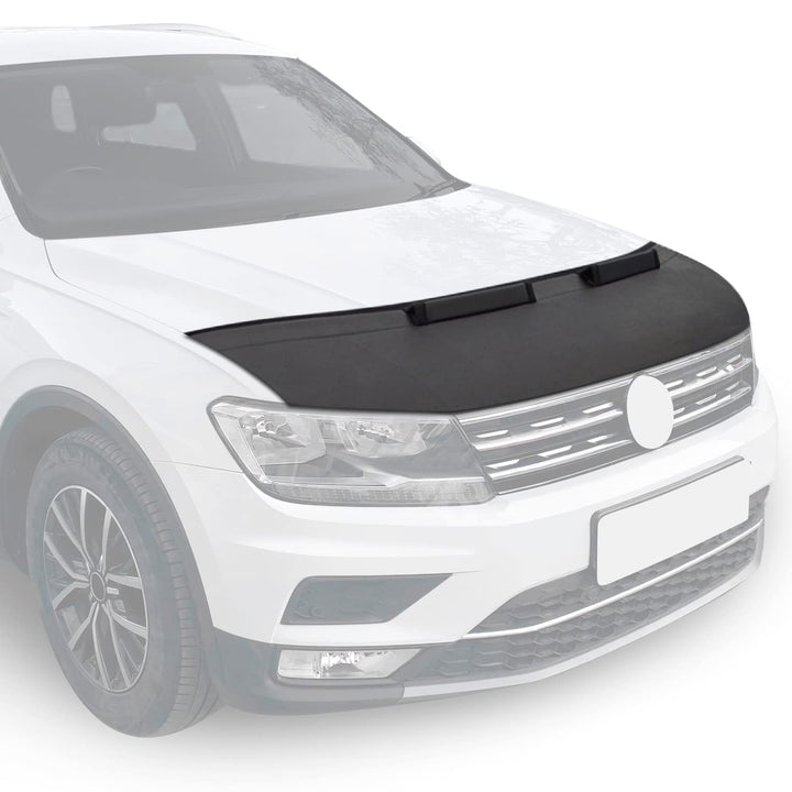 Haubenbra Bonnet Bra Steinschlagschutzmaske kompatibel mit Ford Focus II 1x Halb Motorhaubeschutz Sc