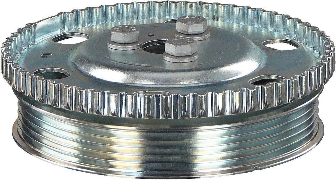 febi bilstein 44813 Riemenscheibe (entkoppelt) für Kurbelwelle, mit Polrad und Schrauben , 1 Stück