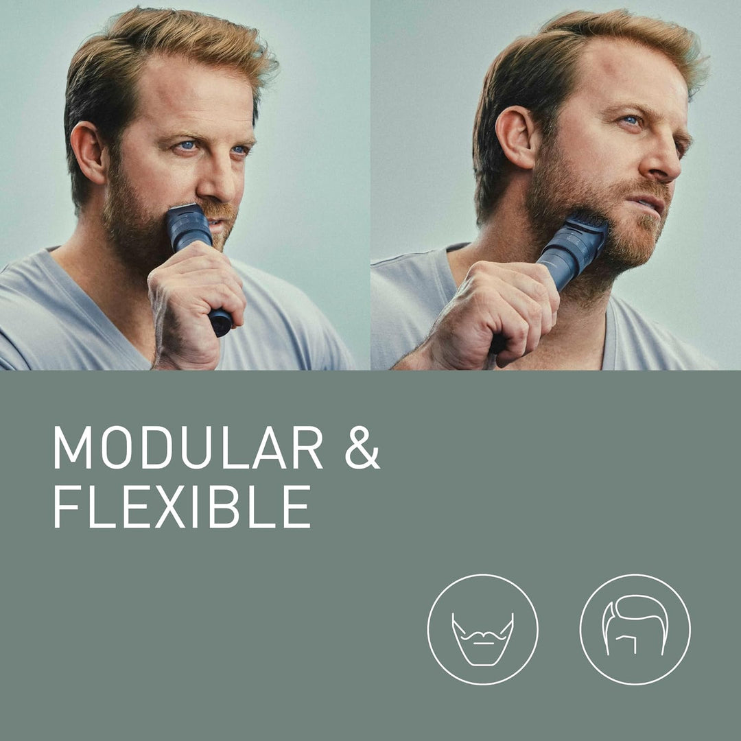 Panasonic MULTISHAPE modulares Körperpflege-System ER-CKL1, Starter-Kit, Bart- und Haartrimmer für M