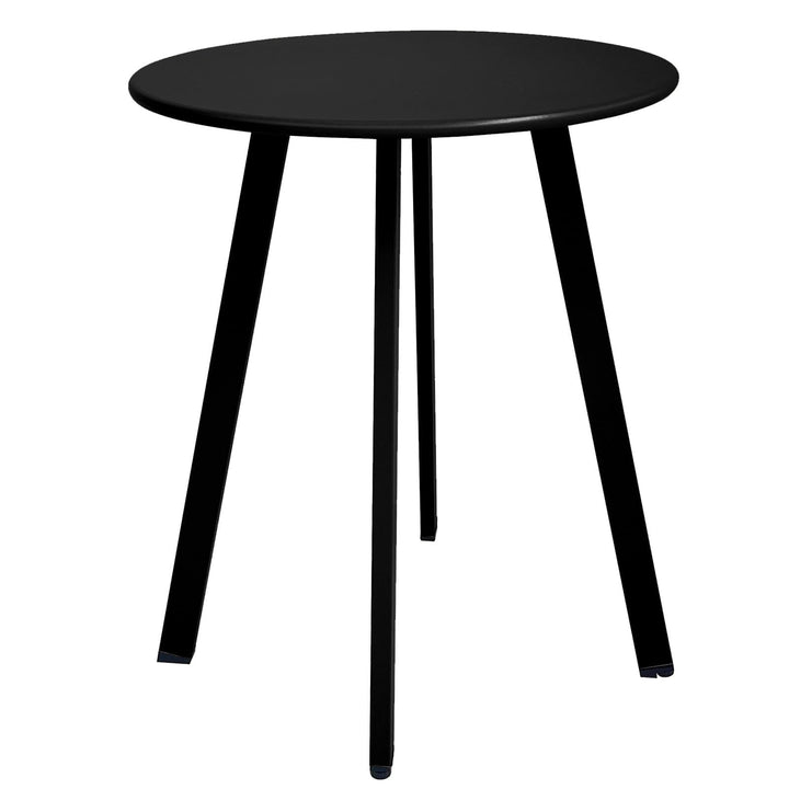 Outdoor Beistelltisch, Wetterbeständiger Patio Kleiner Beistelltisch Outdoor Indoor Runder Metall St