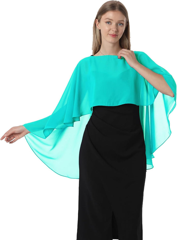 Hotshawl Damen Pashmina-Schal Einheitsgrösse Aqua, Einheitsgröße Aqua