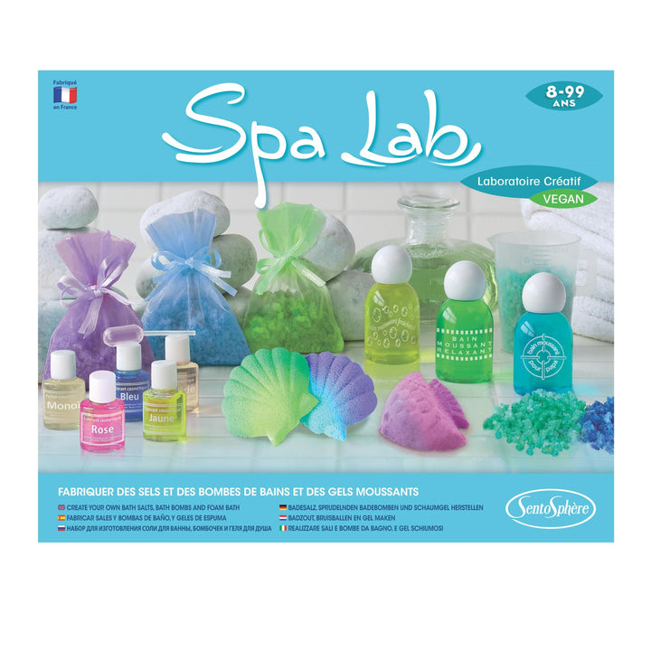 Sentosphère 3900256 Kreativ Kit Spa Lab, DIY Wellness-Set