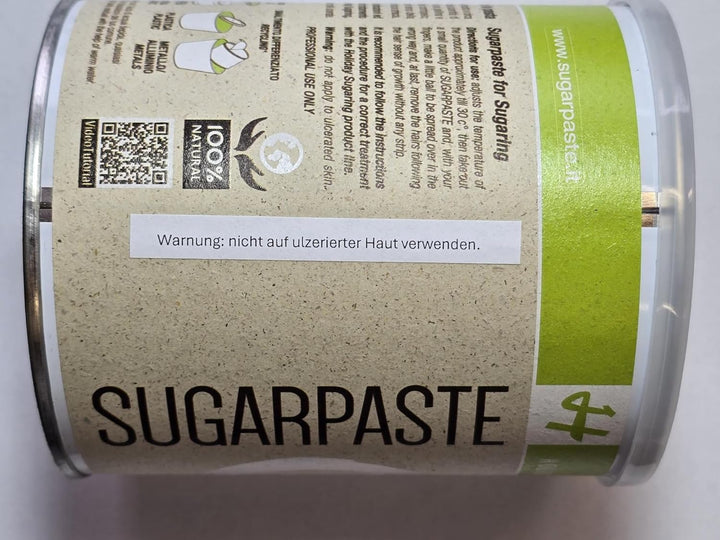 Zuckerpasten Delicate Soft Soft 2 x 1 kg Sugaring die effektive langfristige Haarentfernung ohne Vli