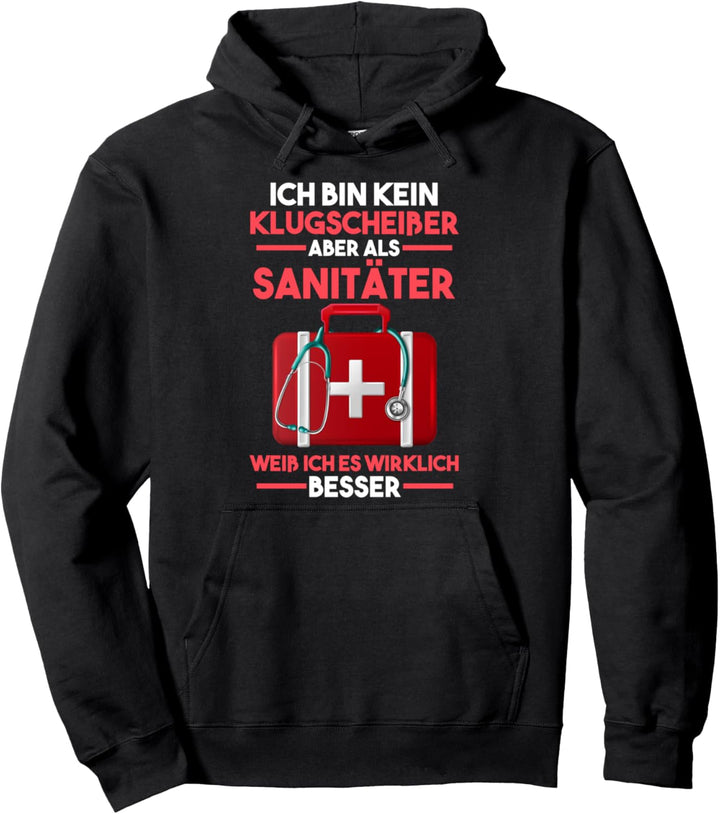 Notarzt Sanitäter Pullover Hoodie