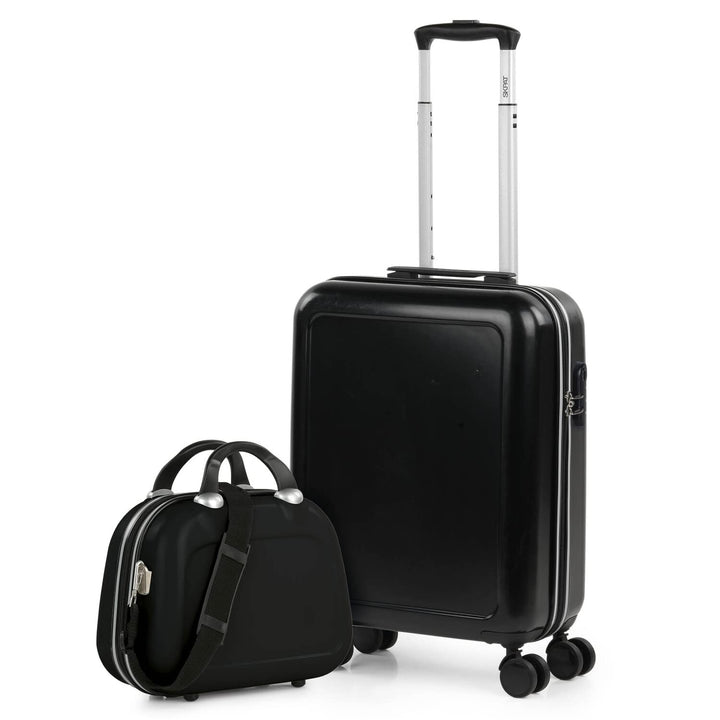 ITACA - Trolley Handgepäck Cabin Trolley Koffer Reisekoffer Hartschalenkoffer mit Zahlenschloss - Ka