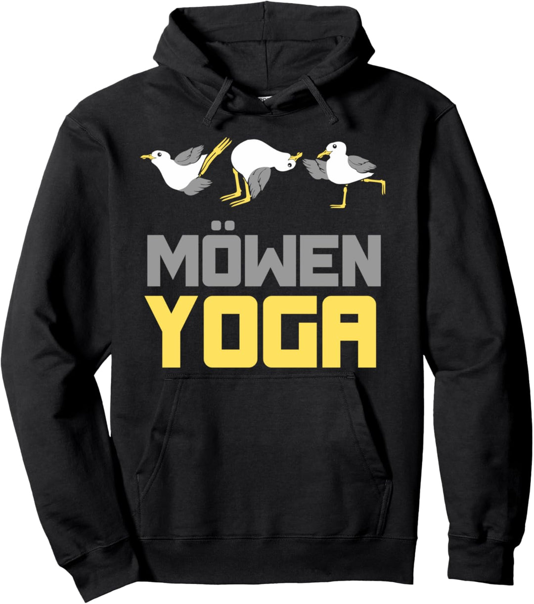 Möwen Yoga Pullover Hoodie