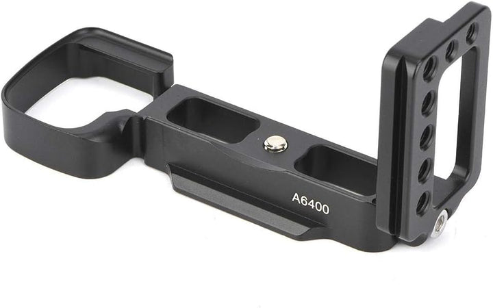 Topiky L-Platte für Sony A6400, Aluminium-Schnellwechselplatte für vertikale Aufnahmen L-Halterung 3