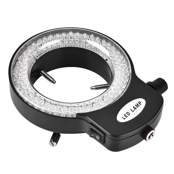 Ejoyous LED Ringlicht Mikroskop, Kamera Ringlampe Mikroskop Einstellbarer 144 LED Ring Light Illumin