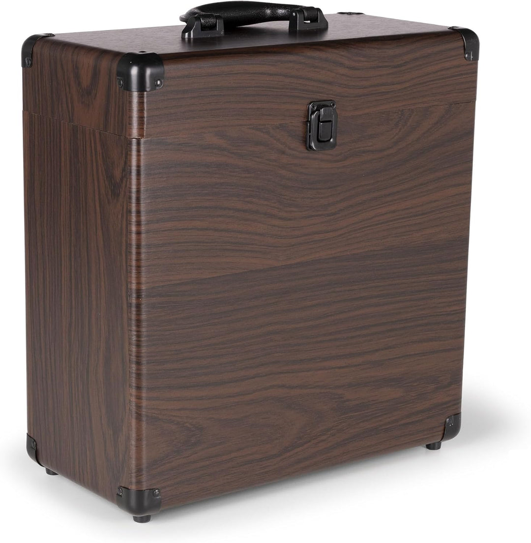 Audizio RC32 - Robuster Koffer für Schallplatten Aufbewahrung - Design Vinyl Holder - Plattenkoffer