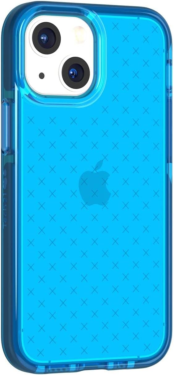 tech21 Evo Check Schutzhülle für iPhone 13 Mini – Schutzhülle mit 5,8 m langem Fallschutz blau iPhon