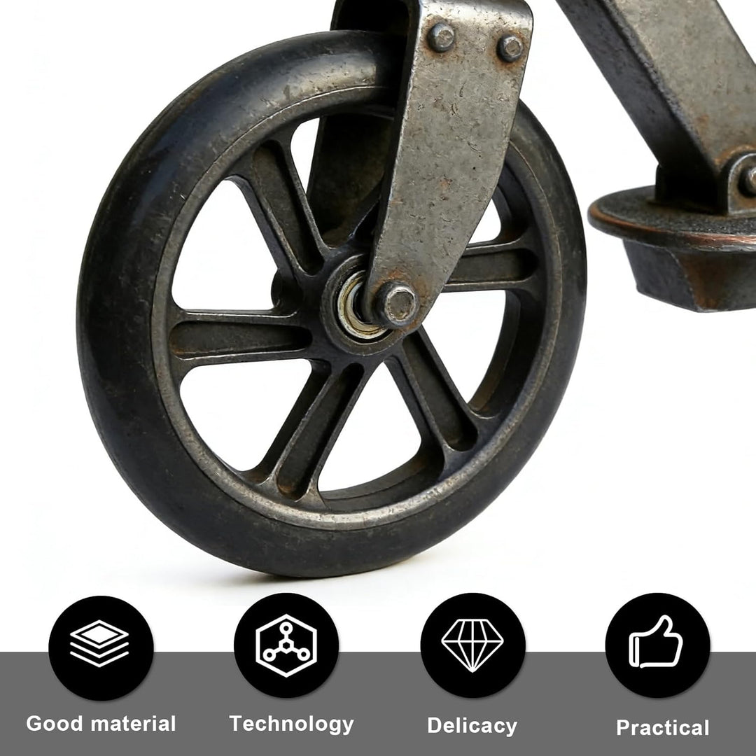 2 Stück 200mm Scooter Rollen, Scooter Ersatzräder mit ABEC 7 Kugellager, Stunt Scooter Rollen, Anti-