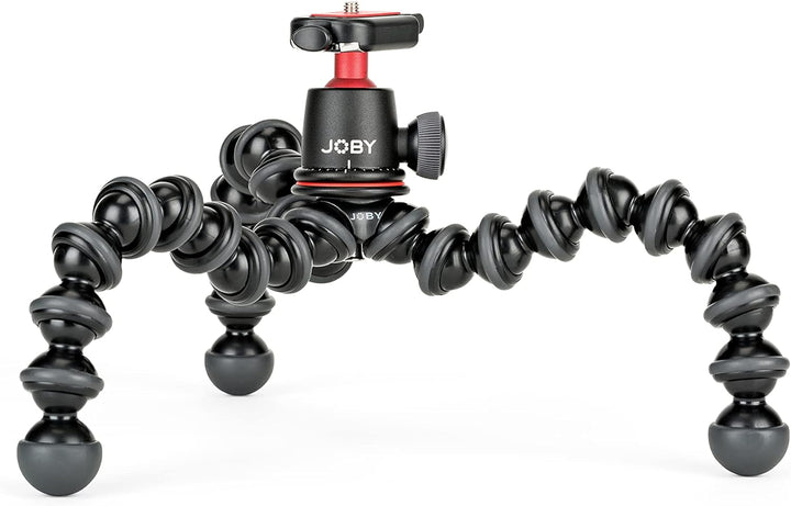 JOBY GorillaPod 3K Vert Kit, Kompaktes, flexibles 3K-Stativ und 3K-Kugelkopf mit vertikaler L-Halter