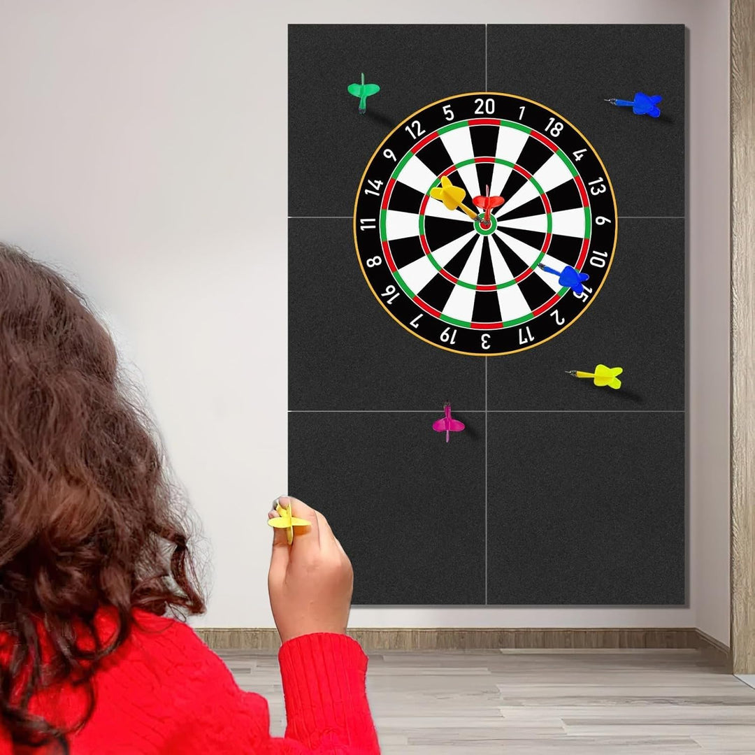 Dartboard Wandschutz Filz Selbstklebende Dartscheiben Umrandung Dartboard Filz Wandfliesen Umrandung