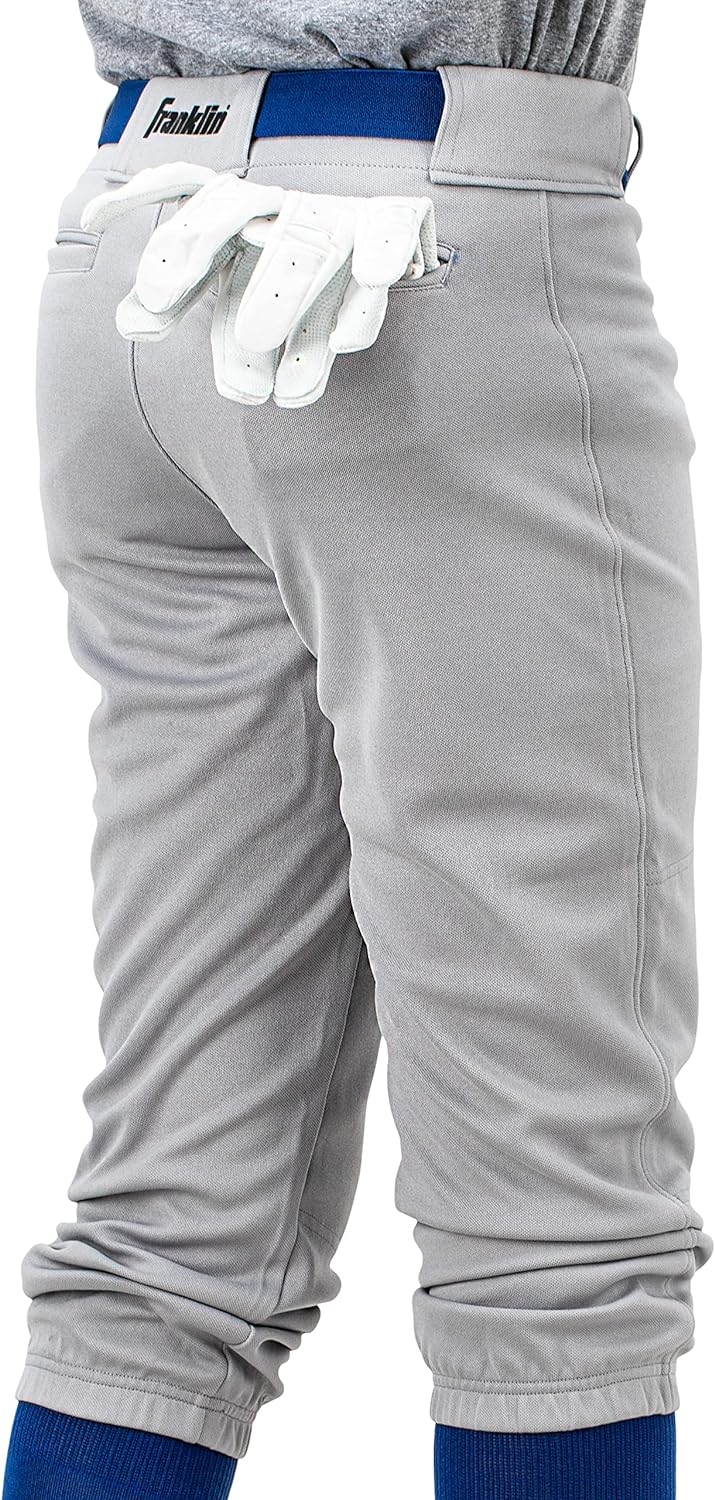 Franklin Baseball-Hose für Sport/Jugendliche, Klassische Passform XS Grau, XS Grau