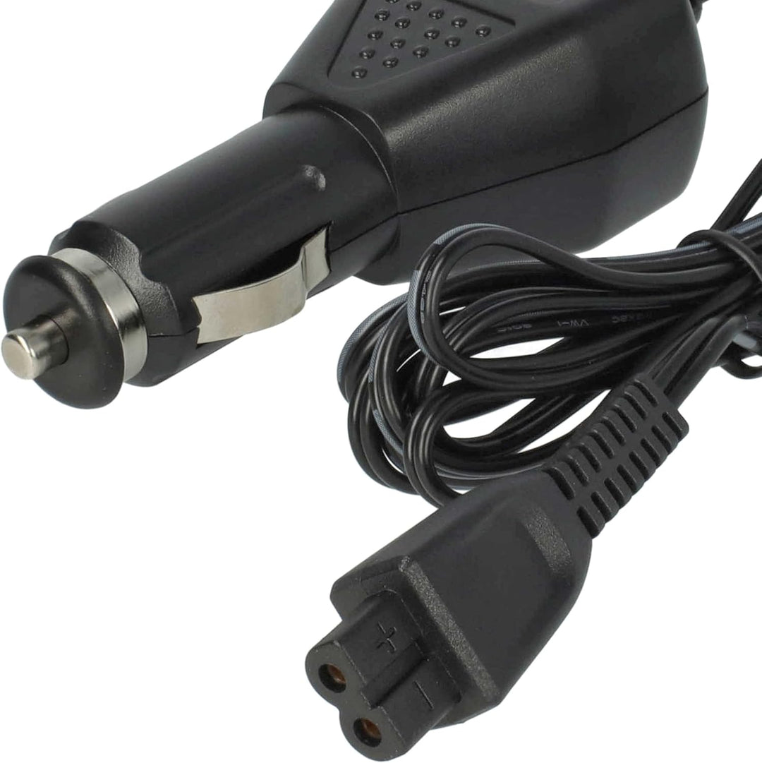 vhbw KFZ-Ladekabel kompatibel mit Kärcher EDI 4, OC 3 Eiskratzer, Druckreiniger - 12V Ladegerät Schw