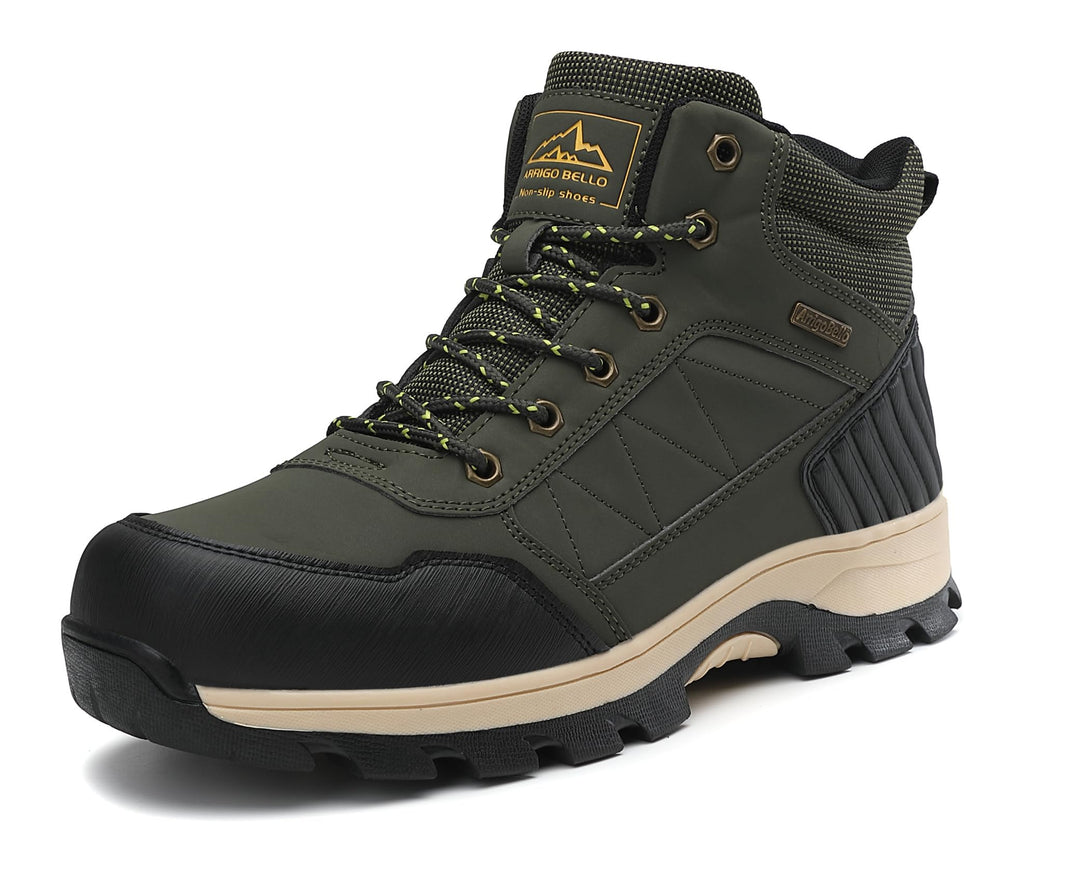 ARRIGO BELLO Winterschuhe Herren Winterstiefel Wanderstiefel Trekking Stiefel Gefüttert Warm Rutschf