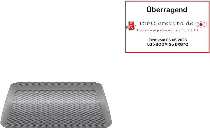 LG XBOOM Go DXG7, tragbarer Bluetooth-Lautsprecher (40 Watt, Google Assistant, Siri, Beleuchtung), G