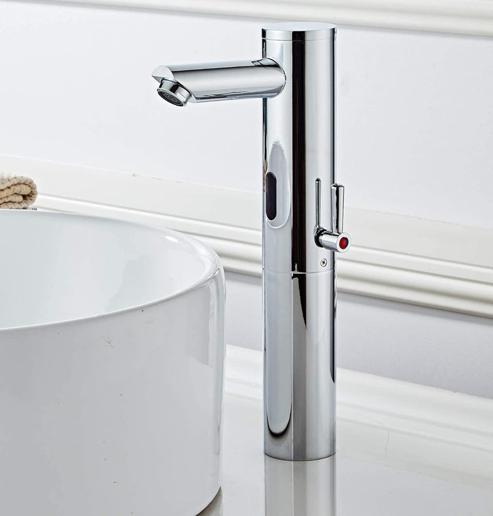 Gangang Waschbecken-Armatur mit Automatischem IR-Sensor, Sensor-Wasserhahn,Automatischer Wasserhahn,