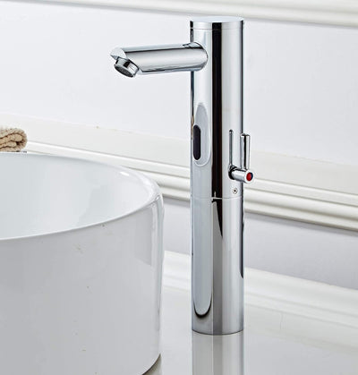 Gangang Waschbecken-Armatur mit Automatischem IR-Sensor, Sensor-Wasserhahn,Automatischer Wasserhahn,