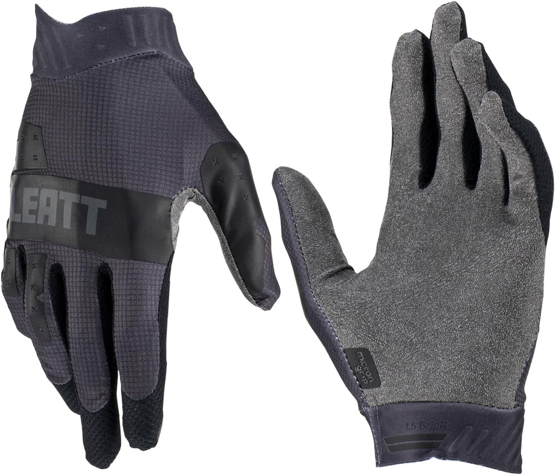 Leatt 2.5 X-Flow Motocross Gloves with NanoGrip Palm L Schwarz, L Schwarz