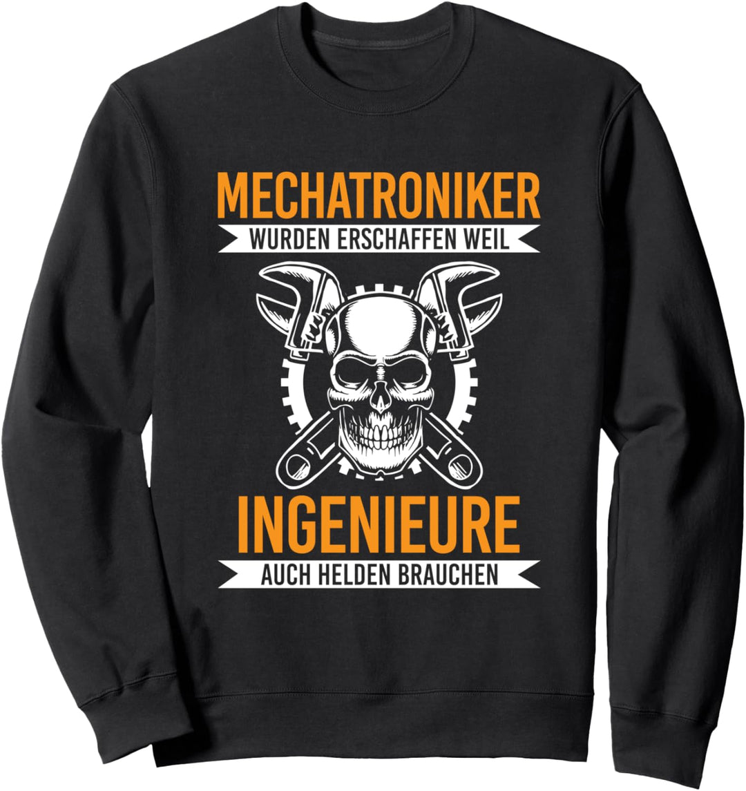 Mechatroniker Held Der Ingenieure Mechaniker Schrauber KFZ Sweatshirt