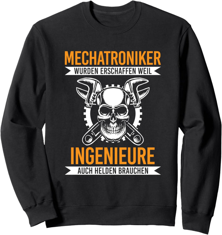 Mechatroniker Held Der Ingenieure Mechaniker Schrauber KFZ Sweatshirt
