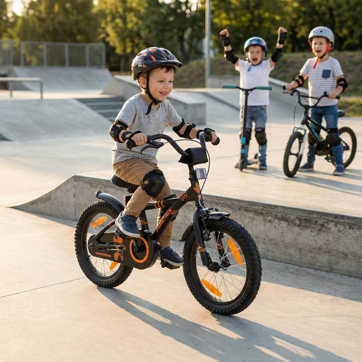 PROMETHEUS BICYCLES Kinderfahrrad 16 Zoll ab 5 Jahren - Kinder Fahrrad Mädchen Jungen Fahrrad Kinder