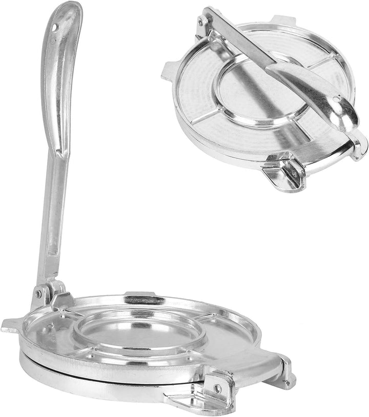 Tortilla-Presse aus Aluminiumlegierung, faltbares Teiggebäck-Presswerkzeug, vorgewürzter Tortilla-Ma